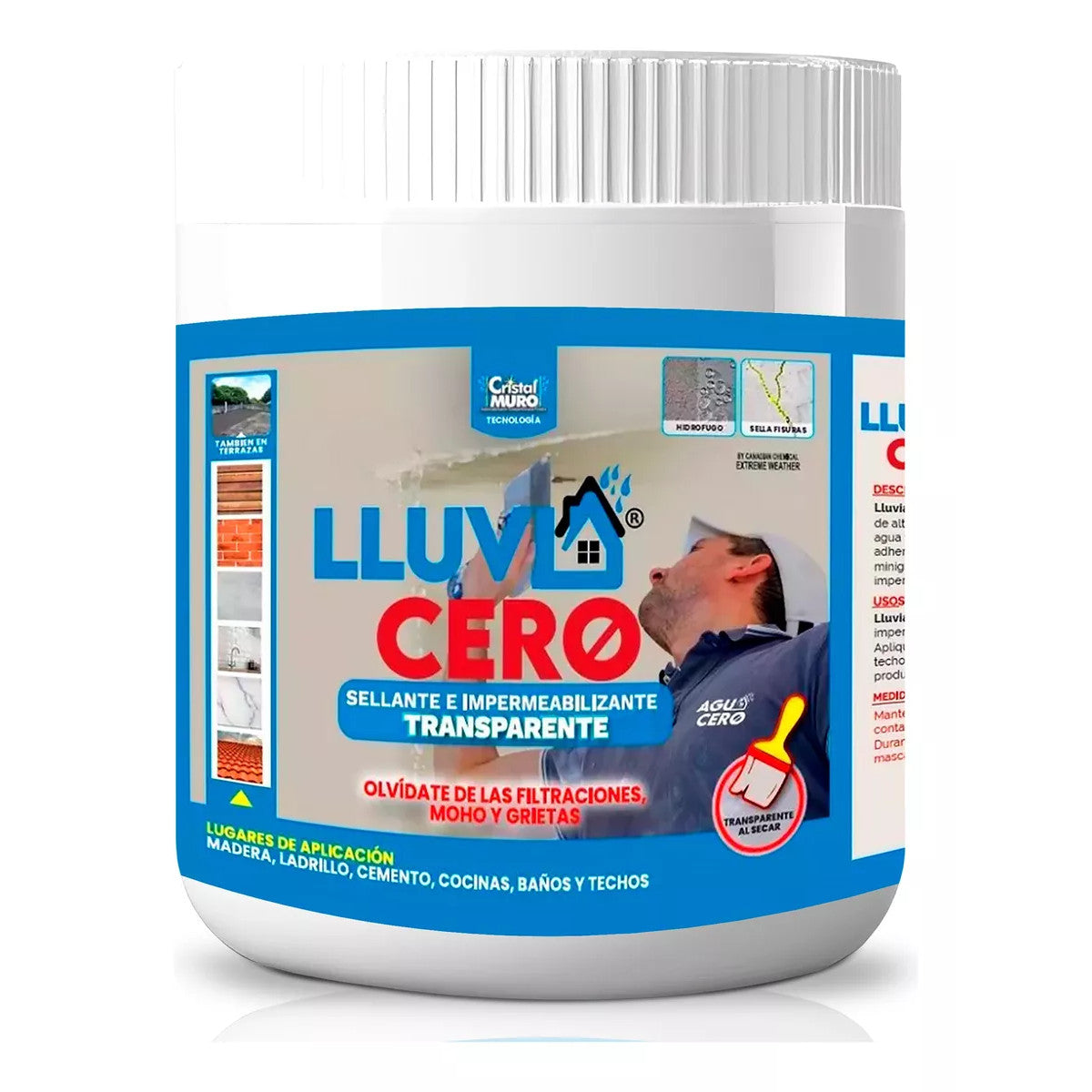 LLUVIA CERO® Impermeabilizante Transparente