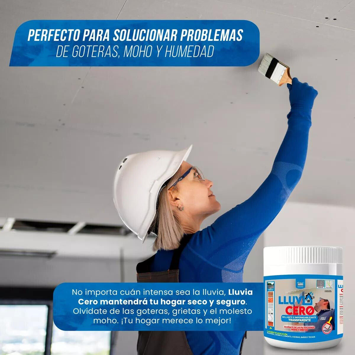 LLUVIA CERO® Impermeabilizante Transparente