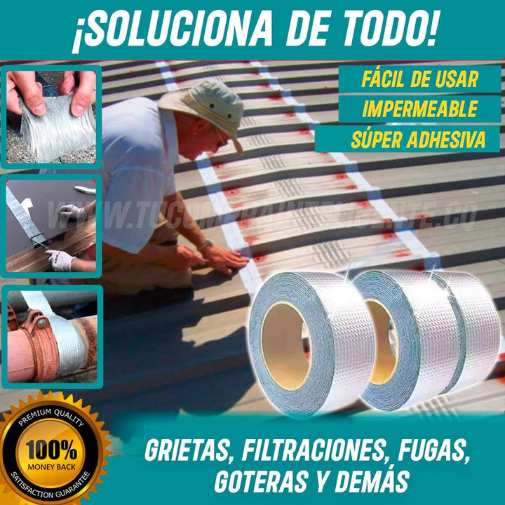 Cinta Mágica Impermeable Super Pegajosa Ancha - 10 metros x 7 cm