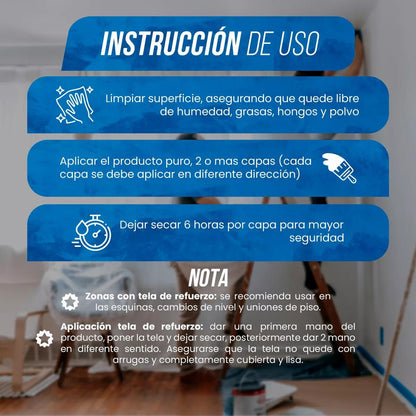 LLUVIA CERO® Impermeabilizante Transparente