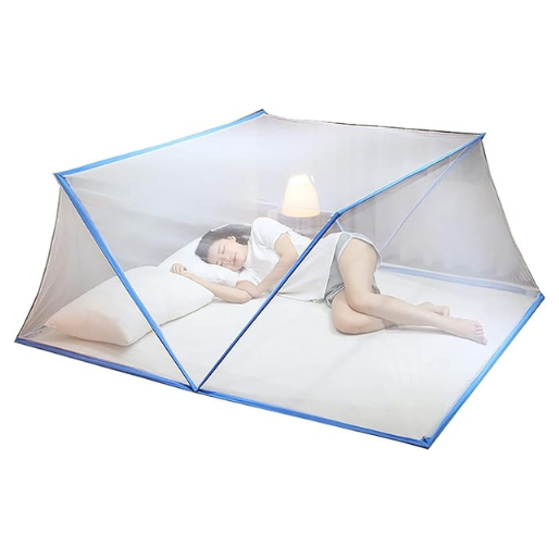SLEEPGUARD® I Mosquitera Plegable para Cama y Acampar